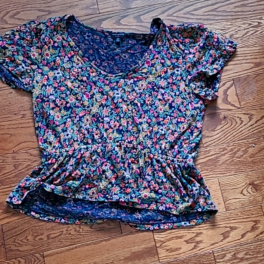 Lucky Brand Crop Top Size L